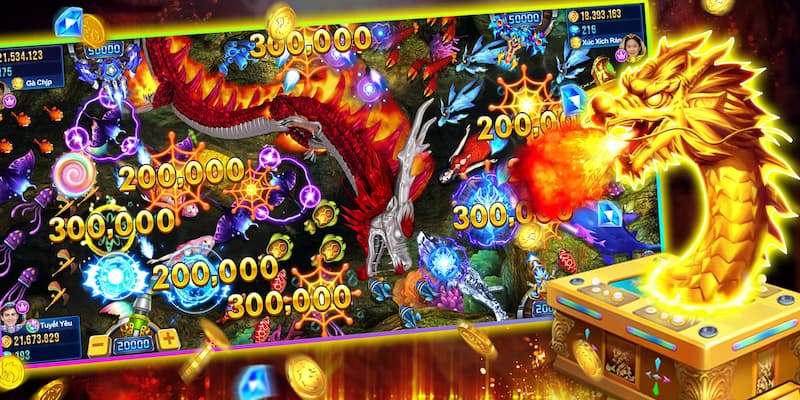 Bắn cá rồng là tựa game nổi tiếng nhất 2025