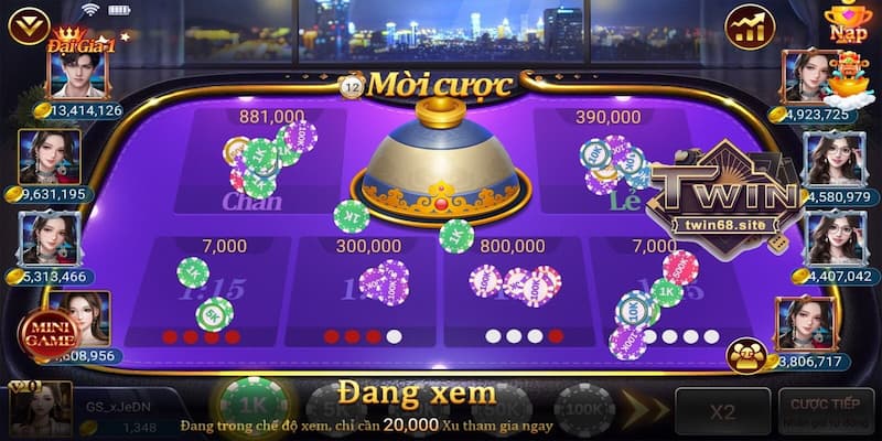 Tỷ lệ thưởng của mỗi cửa khi chơi xóc đĩa đổi thưởng online
